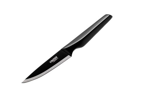 Нож для овощей VINZER Geometry Nero Line, 8,9 см. (89299) - фото 1