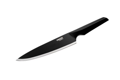 Нож поварской VINZER Geometry Nero Line 20,3 см. (89304) - фото 1