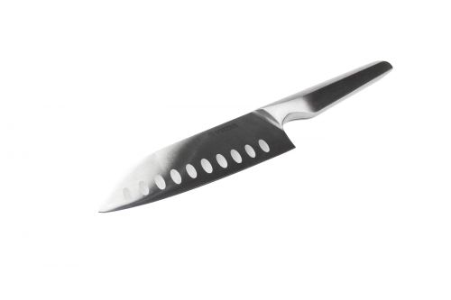 Нож Santoku VINZER Geometry line, 17,8 см. (89294) - фото 2