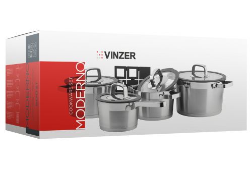 Набор посуды VINZER Moderno 9 пр. (50031) - фото 7