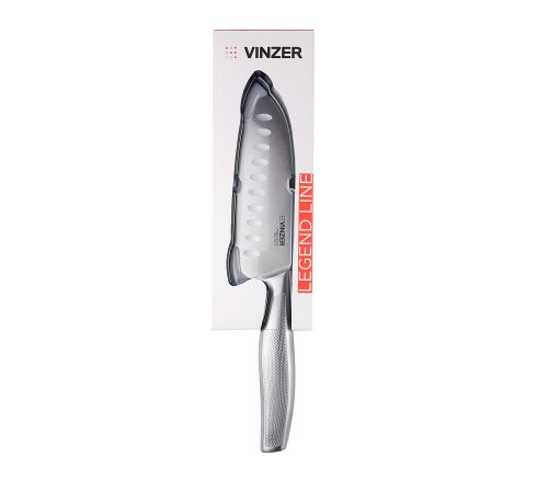 Нож Сантоку VINZER Legend line 12.8 см - фото 2