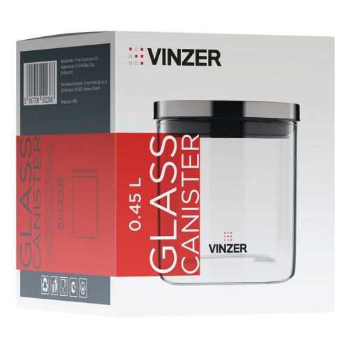 Контейнер для хранения пищевых продуктов VINZER 0,45 л. 50238 - фото 4