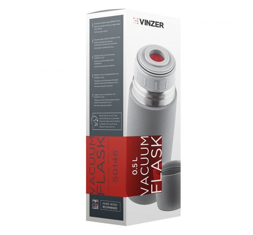 Термос VINZER 0.5 л (50146) - фото 4