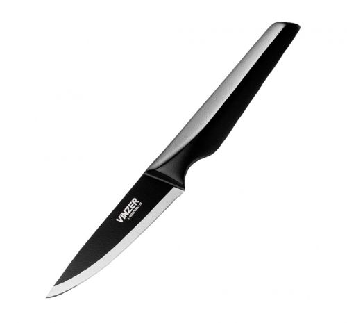 Ніж для овочів VINZER Geometry Nero Line, 8,9 см. (89299) - фото 1