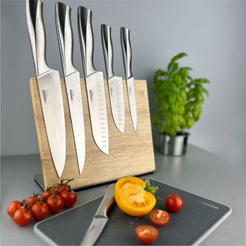 Нож для мяса VINZER Master line 20.3 см (50604) - фото 6