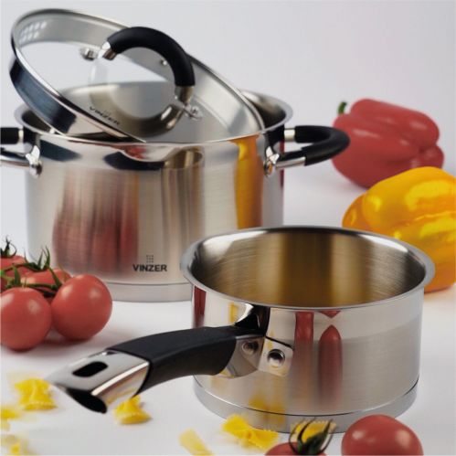 Сотейник с крышкой VINZER Progresso Ø 14 см 1.1 л (89050) - фото 8