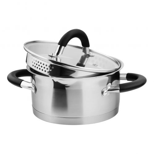 Кастрюля с крышкой VINZER Progresso Ø 16 см 1.5 л (89052) - фото 2