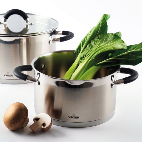 Кастрюля с крышкой VINZER Progresso Ø 16 см 1.5 л (89052) - фото 8