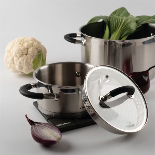 Кастрюля с крышкой VINZER Progresso Ø 24 см 5.9 л (89055) - фото 8