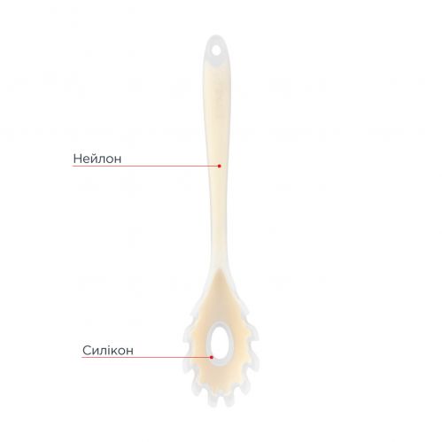 Ложка для спагетти VINZER Culinary 28 х 5,5 см. (50661) - фото 3