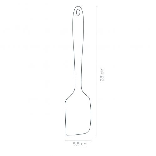 Лопатка VINZER Culinary 28 х 5,5 см. (50665) - фото 2