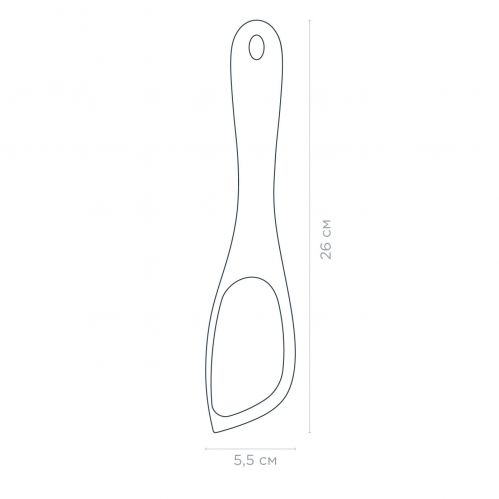 Лопатка VINZER Culinary 26 х 5,5 см. (50667) - фото 2