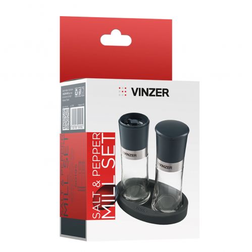 Набор мельниц для соли и перца VINZER 50195 - фото 5