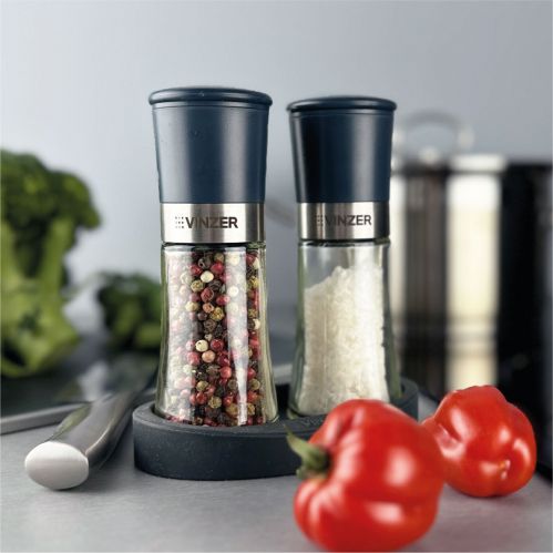 Набор мельниц для соли и перца VINZER 50195 - фото 7
