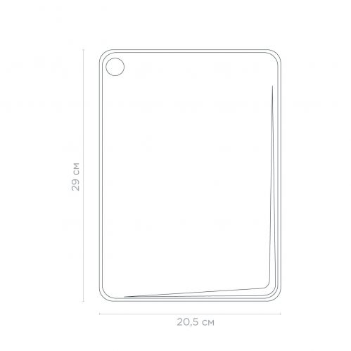 Дошка обробна VINZER 29x20,5x0,7 см 50540 - фото 2