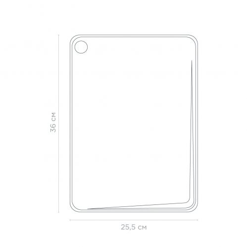 Дошка обробна VINZER 36 x 25,5 x 0,9 cм 50541 - фото 2