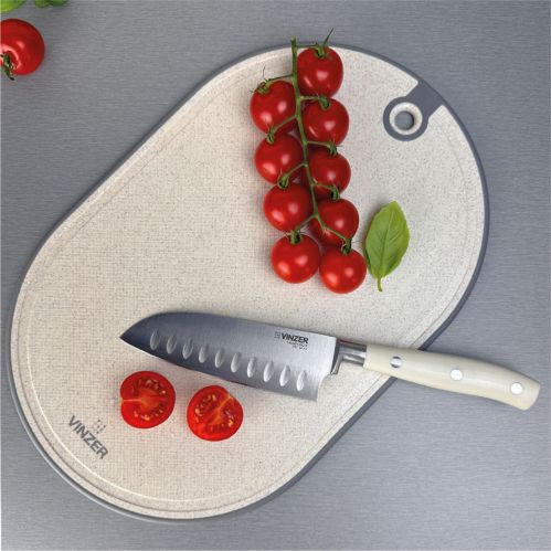 Набор из 3-х досок разделочных с подставкой VINZER (50548) - фото 7