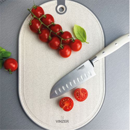 Набор из 3-х досок разделочных с подставкой VINZER (50548) - фото 8