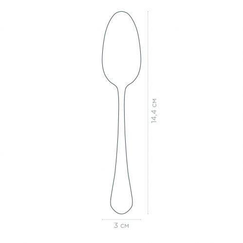 Набор чайных ложек VINZER Palermo 2 шт. (50558) - фото 2