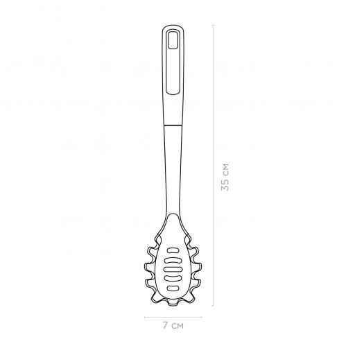 Ложка для спагетті VINZER Sous-Chef 35 х 7 см. (50681) - фото 2