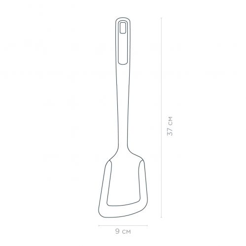 Лопатка VINZER Sous-Chef 37x9 см. (50686) - фото 2