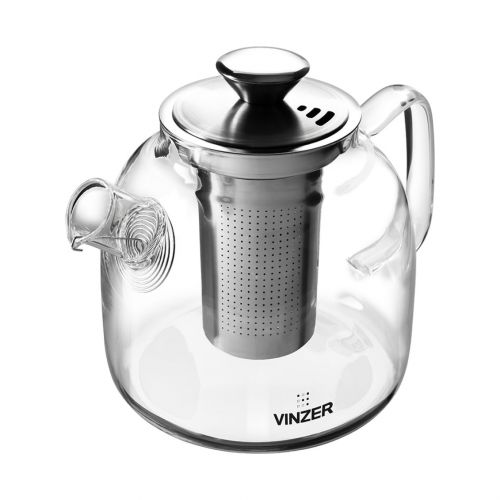 Заварник для чаю VINZER 1,3л. (50371) - фото 2