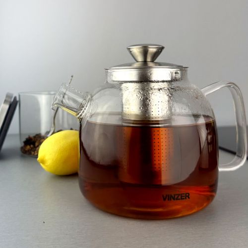 Заварник для чаю VINZER 1,3л. (50371) - фото 6