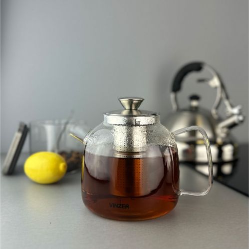 Заварник для чаю VINZER 1,3л. (50371) - фото 9