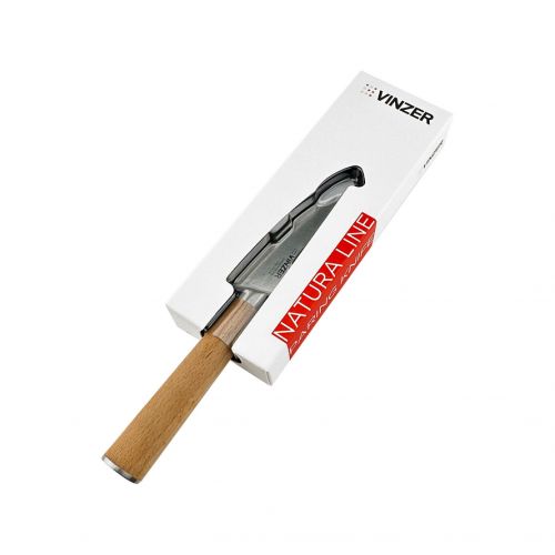 Нож для овощей VINZER Natura line 8 см (50610) - фото 5