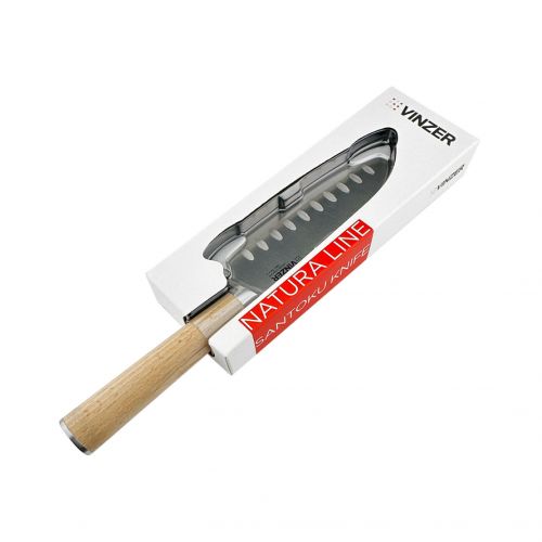 Нож Сантоку VINZER Natura line 12 см (50612) - фото 5