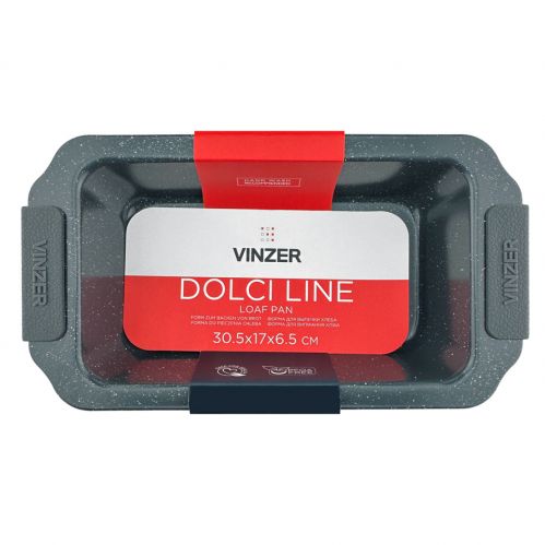 Форма для випікання прямокутна VINZER Dolci Line 10,5x21 см. (50784) - фото 6