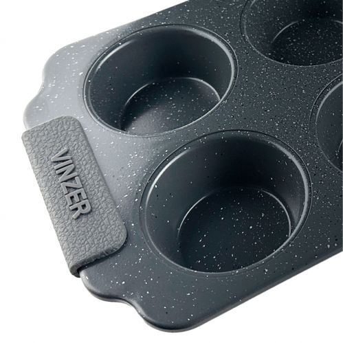 Форма для маффінів прямокутна VINZER 6 шт. Dolci Line 30x17 см. (50785) - фото 6