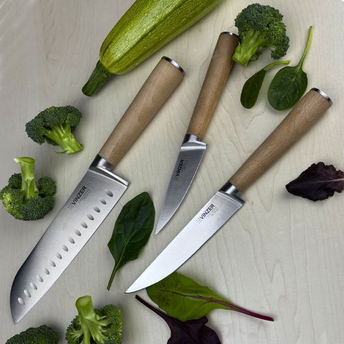 Нож Сантоку VINZER Natura line 17 см (50613) - фото 6