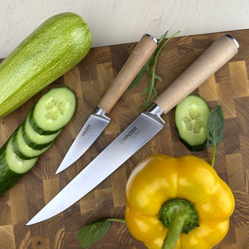 Нож для мяса VINZER Natura line 19 см (50614) - фото 7