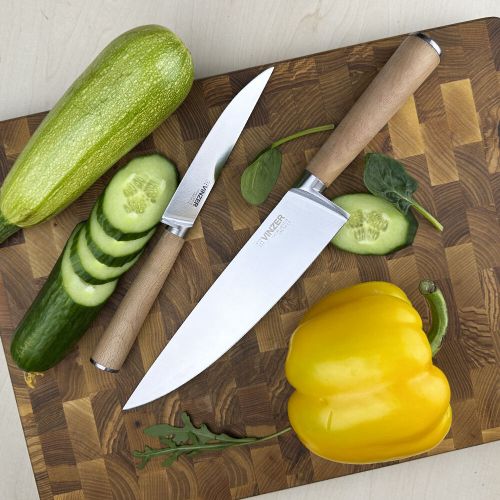 Нож поварской VINZER Natura line 19 см (50615) - фото 7