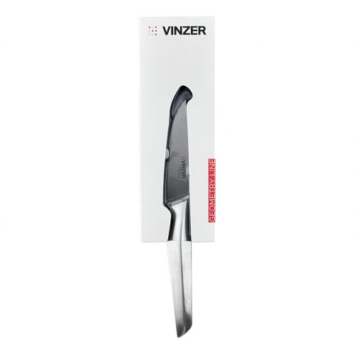 Нoж для овощей VINZER Geometry line, 8,9 см. (89291) - фото 4