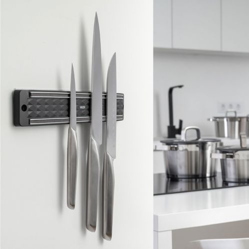 Нож Santoku VINZER Geometry line, 17,8 см. (89294) - фото 8