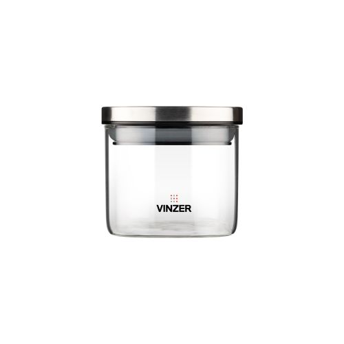 Ємність для зберігання продуктів скляна VINZER 0,5 л (50744) - фото 1