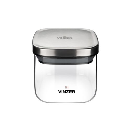 Ємність для зберігання продуктів скляна VINZER 0,5 л (50744) - фото 2