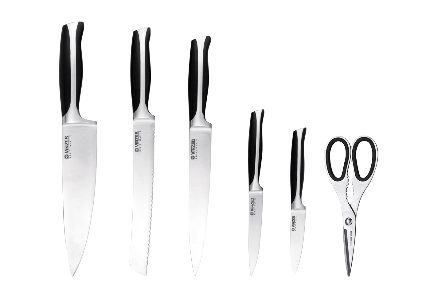 Набір ножів VINZER Chef 7 пр. (50119) thumb 4